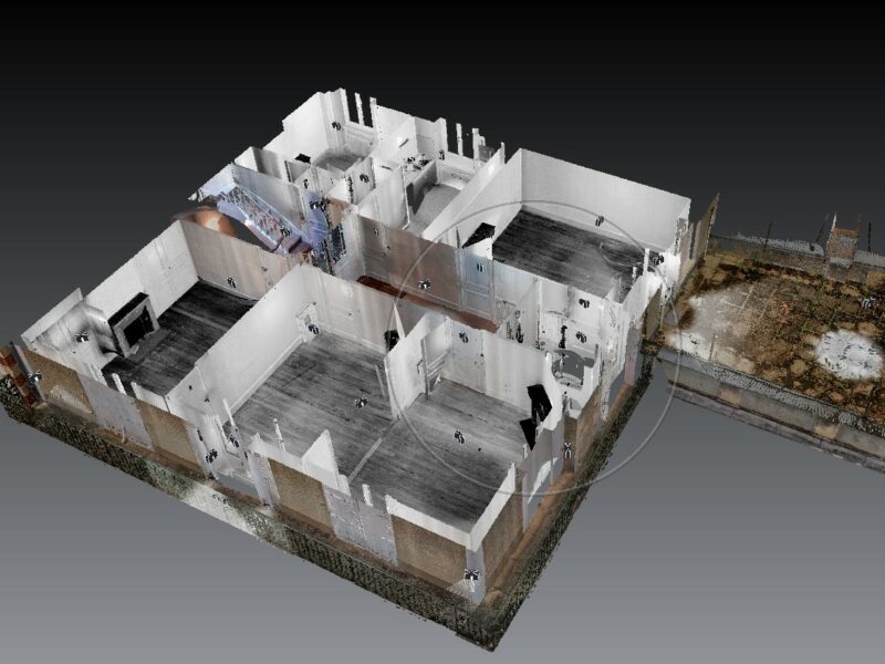 levé d'un appartement